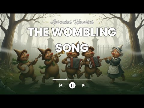 The Wombling Song 🎶 | Animated Wombles [Lyrics] (Classic Kids TV Nostalgia)#musicvideo #viral #song