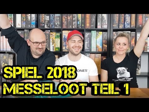 Unser Spiel 2018 Essen Loot - Teil 1 - Brettspiele - Boardgame Digger