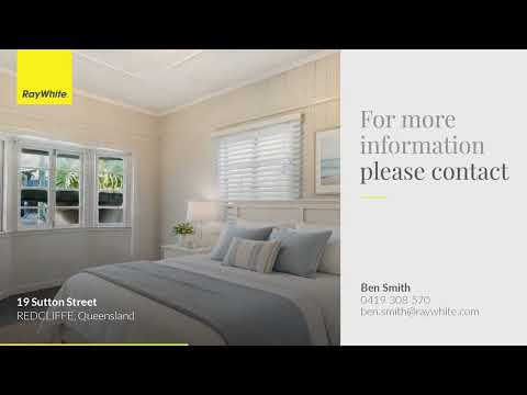 19 Sutton Street, Redcliffe, QLD 4020, 2房, 1浴, House
