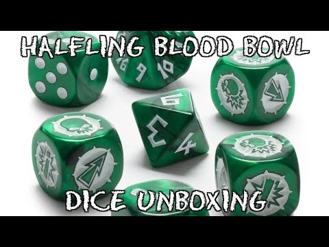 Unboxing The Halflings Blood Bowl Dice