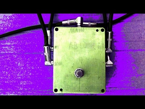 DIY True Bypass Loop Switcher Pedal Build ( Two Channel)