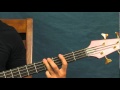 online bass guitar lesson this is your life dust ...