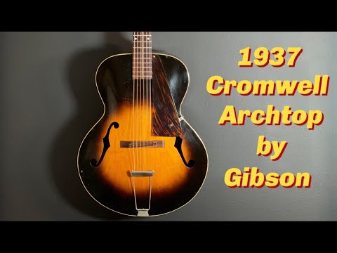 Cromwell Made by Gibson G4 (Similar to L-50) 1930-1949 - Sunburst image 9