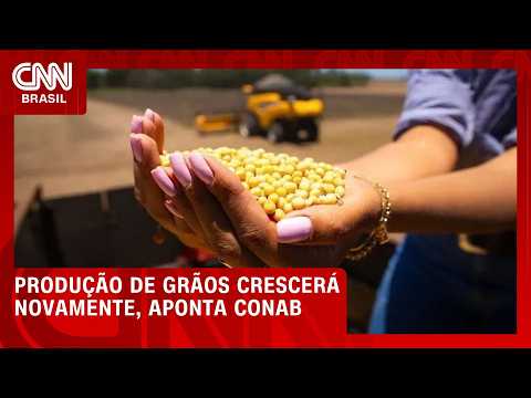 Produção de grãos vai crescer de novo; aposta da Conab é 1,4% em 2026/27 | CNN AGRO NEWS