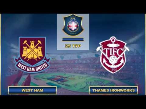 AFL. England. Premier League. 25 Tour. West Ham - Thames Ironworks