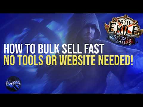 [3.26] How to sell Bulk fast, no external tools needed in Path of Exile