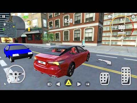 City Driving Cab Driver Toyota Camry - Car Simulator Japan #1 - Android Gameplay