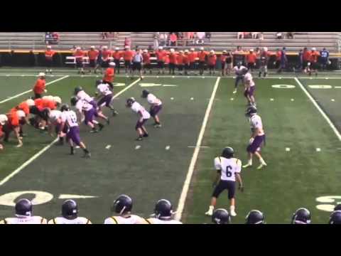 Conner Maciag   Jackson football 2015 DB Big Hit