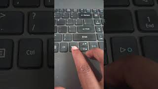 How to adjust brightness | windows 10 | shortcut keys #shorts