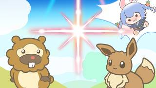 【手描き】イーブイ･ビッパ事件【兎田ぺこら/ホロライブ】