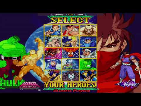 Marvel VS Capcom - Clash of Super Heroes - ((Ackesh)) (ENG) VS rainJP (USA) - FT10