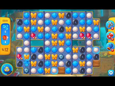 Fishdom 2021 - Level 6891   #playrix #fishdom #gaming