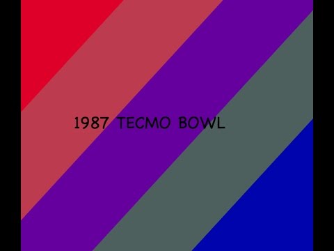 1987 Tecmo Bowl