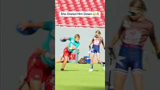 She got Him good 🔥💪 #shorts