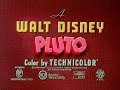 Pluto Wonder Dog 1950 Titles