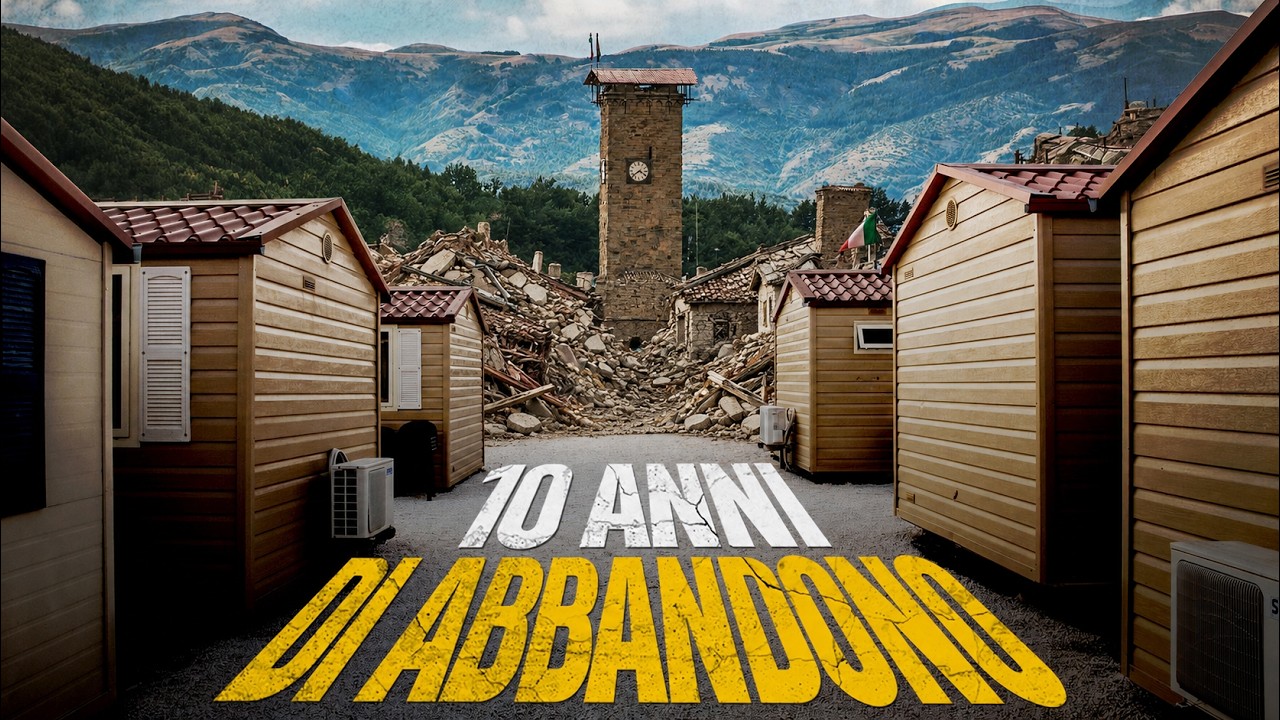 Terremoto di Amatrice: VI PORTO dove i cittadini VIVONO ANCORA nei prefabbricati 10 anni dopo