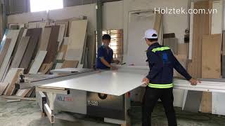 Máy Cưa Bàn Trượt 2 Lưỡi Cắt Chống Mẻ Holztek T-320 | Máy Cưa Bàn Trượt | Đại Phúc Vinh CNC