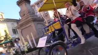 preview picture of video 'CYCLINGBIS di Fabrice Piemontesi - Le Babbe Natale in giro per Borgomanero'