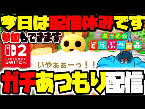 【Switch2あつもり】今日は配信が休みですあつもりだあああああ あつもりに染まった この俺を 慰めるやつは もういない島クリエイトガチ雑談配信【きむきむきむきJP】