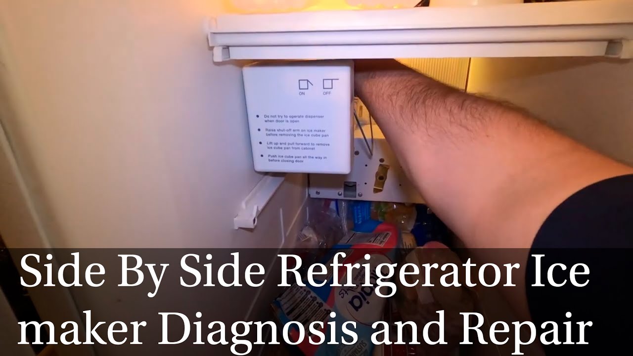 How to Troubleshoot and Replace Whirlpool Side-by-Side Refrigerator Ice maker