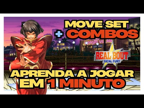 Aprenda a jogar de Jin Chonshu em 1 Minuto - Real Bout Fatal Fury Tutorial