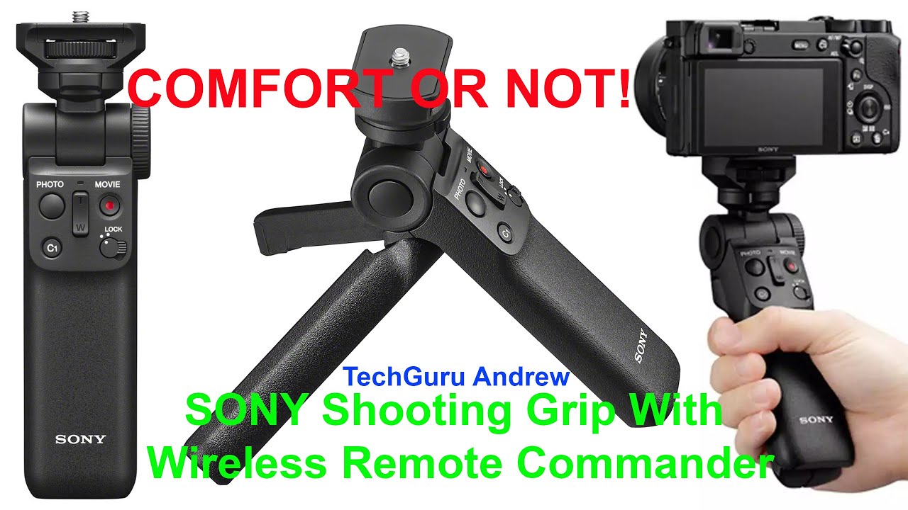 SONY GP-VPT2BT Shooting Grip With Wireless Remote Commander REVIEW