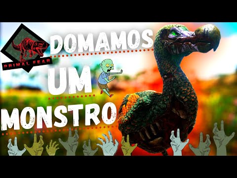 Ark Primal Fear Ep.4: DOMAMOS O PRIMEIRO DINO TOXICO, E ELE É MUITO MASSA. Ark Survival Evolved