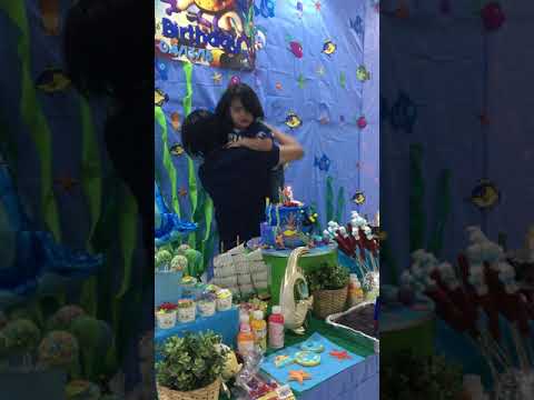 Underwater themed 3rd yo Hadi’s Birthday