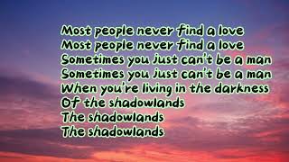 Ryan Adams - The Shadowlands (Karaoke)