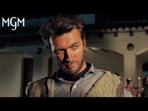 A FISTFUL OF DOLLARS (1964) | Pistol vs. Rifle Scene | MGM