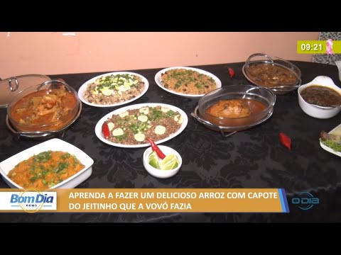 Aprenda a fazer um delicioso e tradicional prato de arroz com capote 27 10 2021