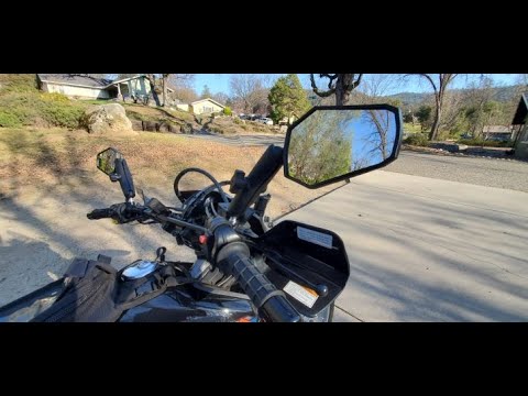 New Doubletake Enduro & Adventure Mirror Install and Test for DR 650.