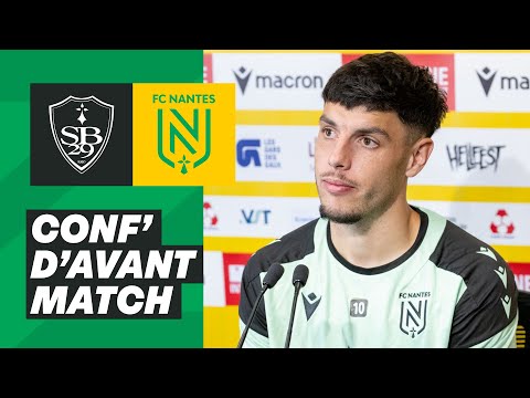🎥🎙️ [J07] Matthis Abline avant Stade Brestois - FC Nantes