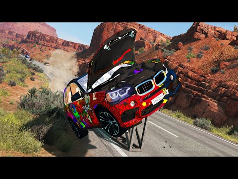 Satisfying Rollover Crashes #1 | BeamNG DRIVE