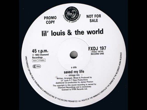 Lil' Louis & the World - saved my life (Vintage Mix)