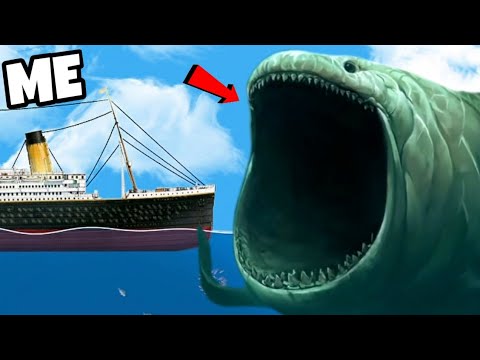 Titanic HITS Bloop Sized tsunami (Floating Sandbox)