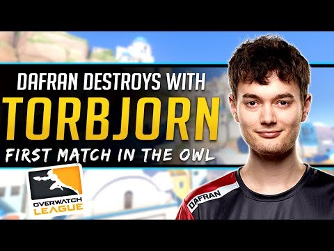 Overwatch League Dafran Destroys on Torbjorn OWL Debut - Pro Analysis