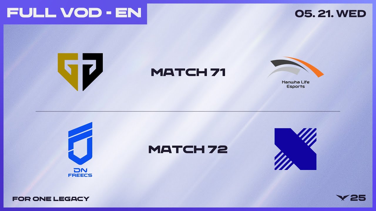 GEN vs HLE - DNF vs DRX | 2025 LCK