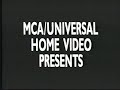 Opening To Pure Luck 1991 1992 VHS