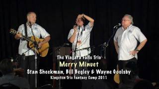 Viagara Falls Trio at Kingston Trio Fantasy Camp 2011 - Merry Minuet