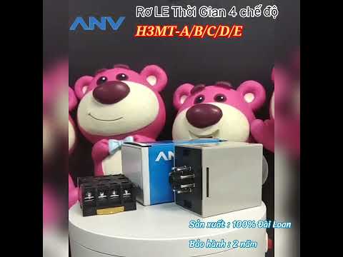 Rơ LE Thời Gian ANV, IC TIMER 4 chế độ H3MT-A/B/C/D/E