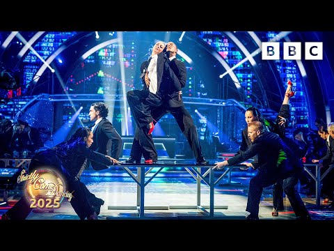 Our Pros take over with a trading floor Tango to a Beautiful People medley ✨ BBC Strictly 2025