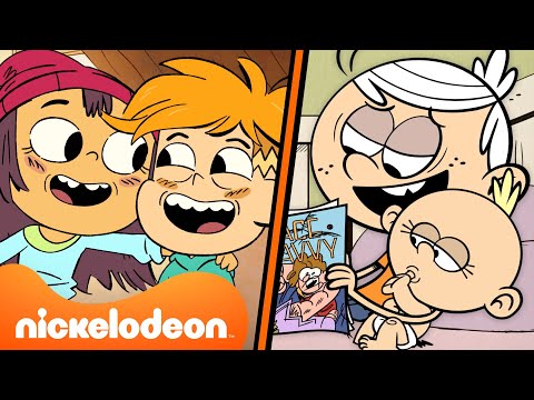 60 MINUTES of Brother & Sister Moments 🏡 | Loud House + Wylde Pak | @Nicktoons