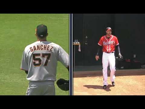 2010 San Francisco Giants Championship Season: (8/8/10) Giants @ Braves