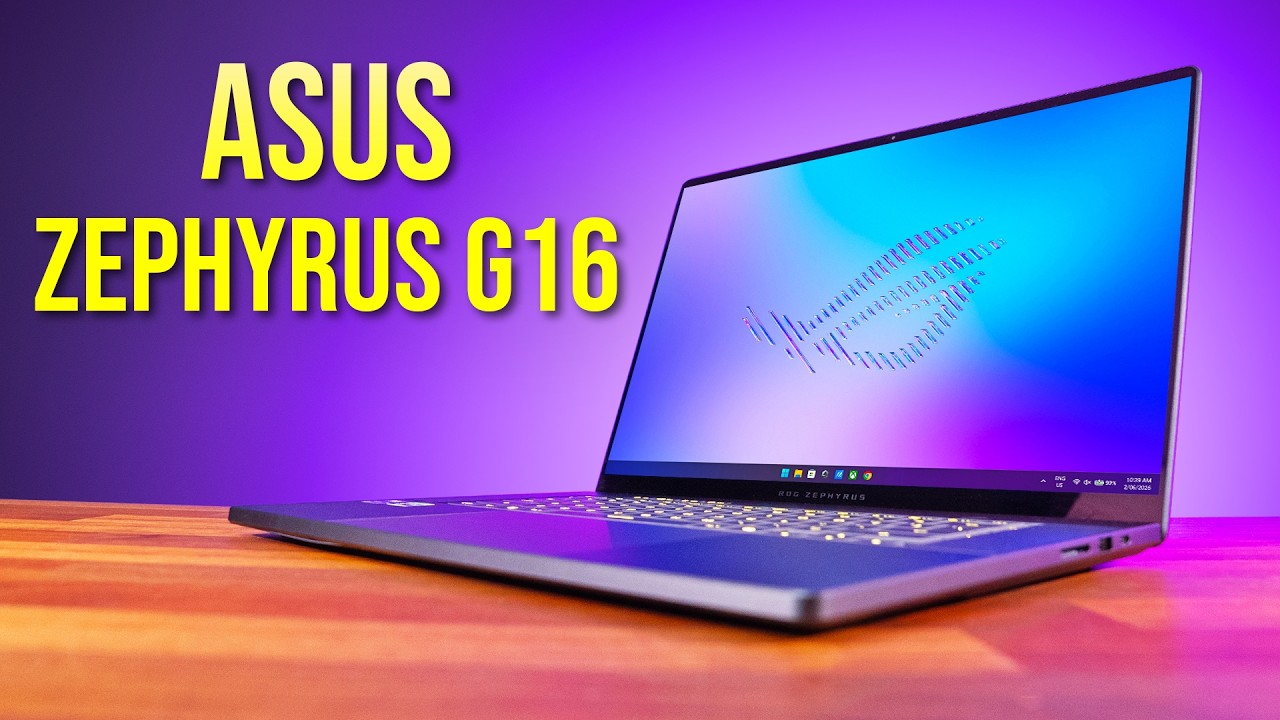 ASUS Zephyrus G16 (2026) - The Best 16" Portable Gaming Laptop Gets Better!