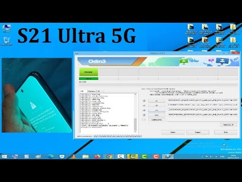 How to flash (firmware) Samsung S21 Ultra 5G SM-G998B - G998BXXSBGXDH