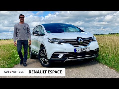 Renault Espace: Abschied vom Van? Test | Review | Fahrbericht | Autobahn | 2021