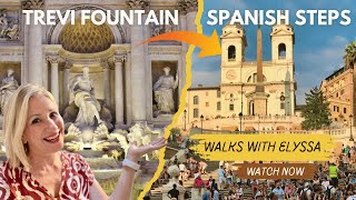 Trevi Fountain to Spanish Steps Walking Guide | Rome