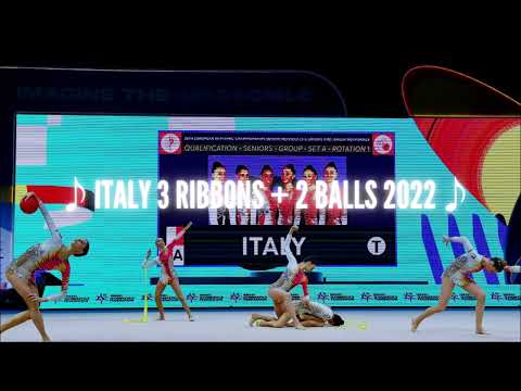 Italy 3 Ribbons + 2 Balls 2022/2023 (Music)