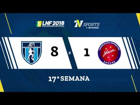 LNF2018 - Tubarão 8 x 1 Shouse - Gols - 17ª Rodada